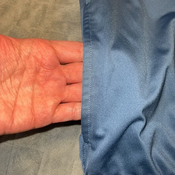 Under Armour Track Jacket, Running, Bomber Jacket, Polyester, Blue, Size M - Picture 7 of 8